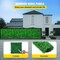 VEVOR-Green-Lifelike Artificial Boxwood Hedge Wall Panels for Privacy Decor-24 Pieces